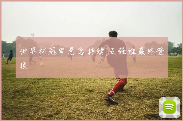 世界杯冠军悬念持续 五强谁最终登顶
